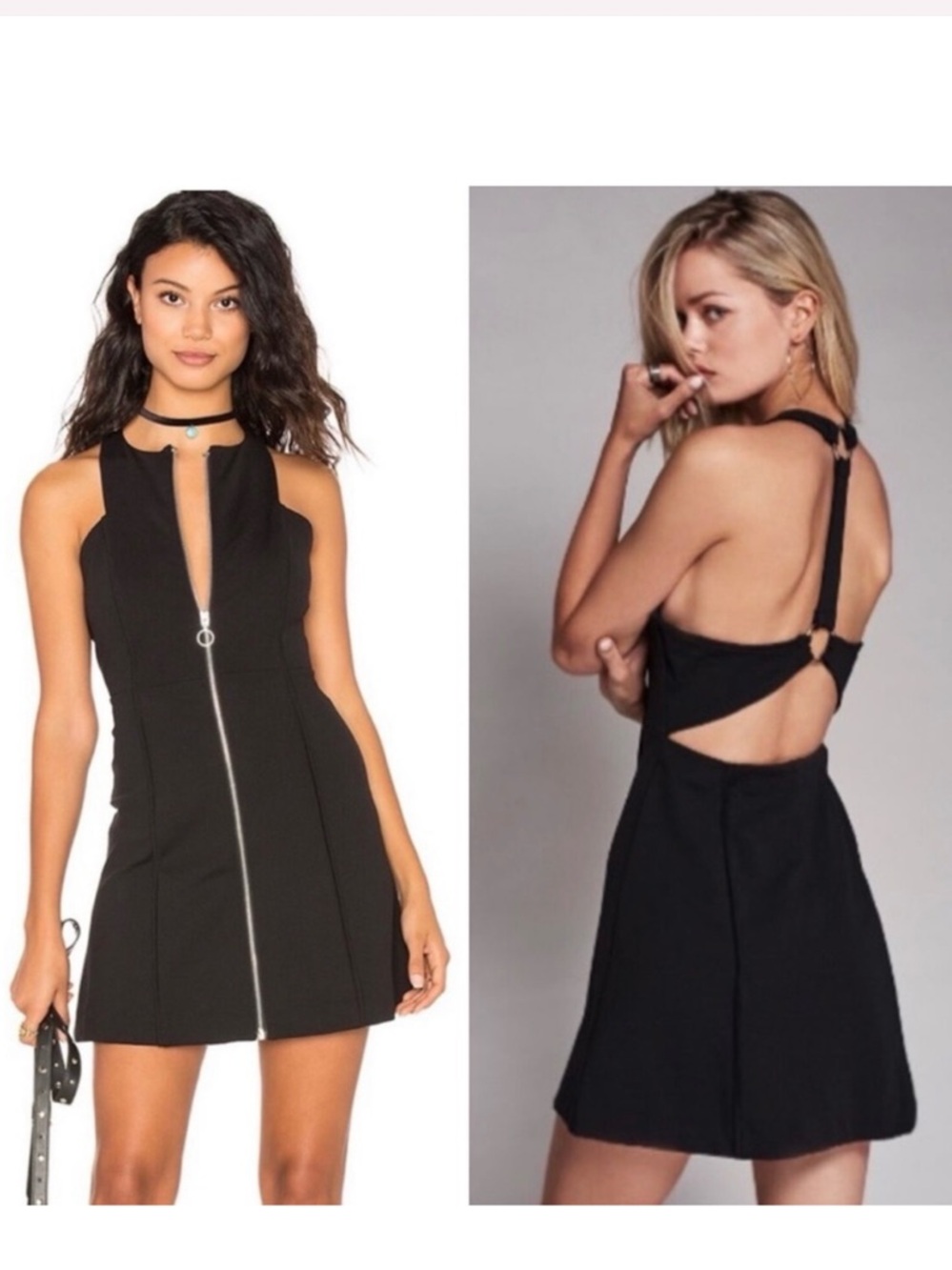 Free people black dress 🖤
